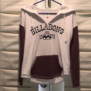Hooded sweater from billabong